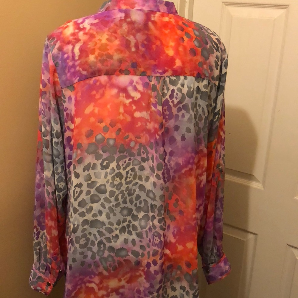 Sheer polyester blouse - Picture 2 of 3